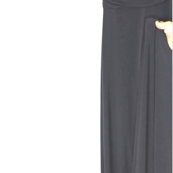 Simona long formal dress black size 10 - Picture 9 of 12